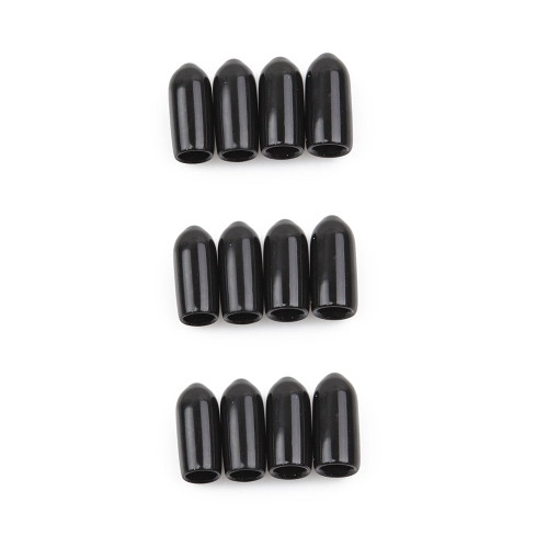 Replacement Black Vinyl Caps for QAV250 Landing Gear (12)