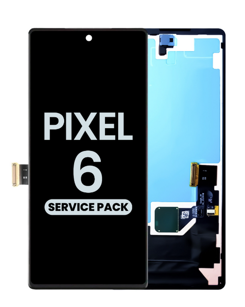 OLED Google Pixel 6 Display Touch Screen Digitizer Assembly+ Frame W/ Finger