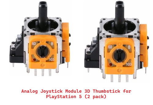 Analog Joystick Module 3D Thumbstick for PlayStation 5 (2 pack)