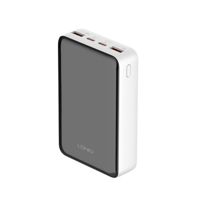 LDNIO PQ22 Power Bank with Digital Display (BLACK / WHITE) (20000 mAh / 22.5W)