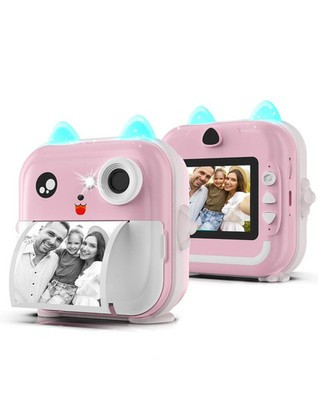 SNAP'Z Instant Print Digital Camera (12 Mpx) with Sticker Roll (PINK)