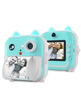 SNAP'Z Instant Print Digital Camera (12 Mpx) with Sticker Roll (BLUE)