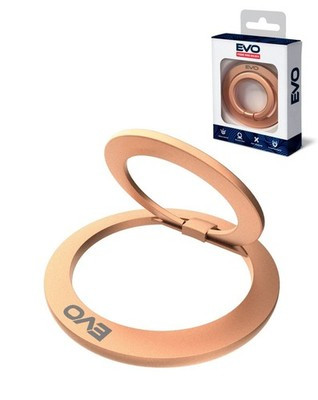 EVO Magnetic Phone Ring Compatible with Wireless Charging - GOLD