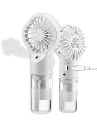 Bytech Handheld Spray Fan (WHITE)