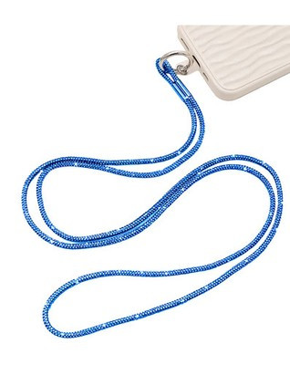 Crystal Neck Lanyard Keychain - BLUE