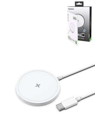 Esoulk Magnetic Wireless Charger (15W) (WHITE)