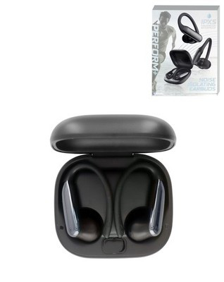 PERFORM + IPX5 Sport Wireless Earbuds (BLACK)