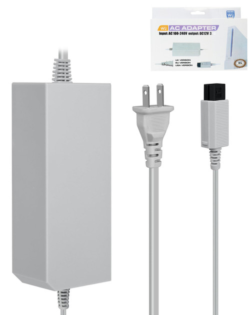 AC Adapter with US Cable for Nintendo Wii