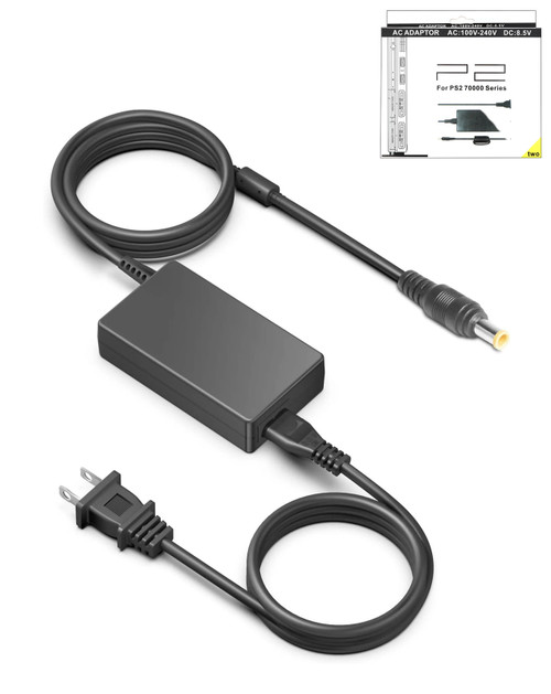 AC Adapter with US Cable for PlayStation 2