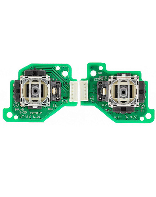 Analog 3D Joysticks (Left and Right) with PCB Board (2 Piece Set) for Nintendo