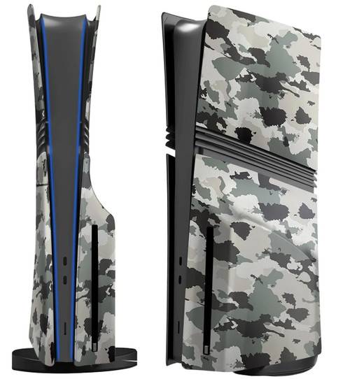 Faceplate Cover (CAMO) for PlayStation 5 Pro (Disc Edition) (NO LOGO)