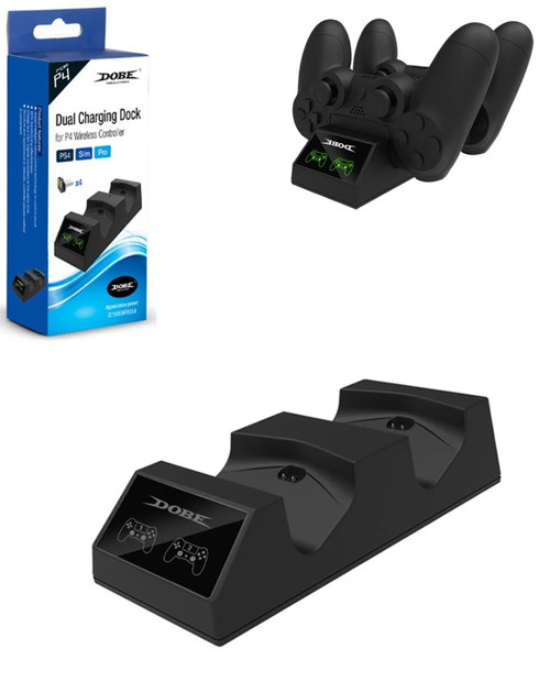 Dobe Controller Dual Charging Dock for PlayStation 4 (DualShock 4)
