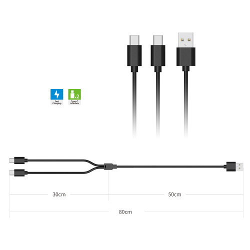 Dobe Dual USB Controller and VR Charging Cable for PlayStation 5