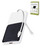POMGEAR PD Multi Charge Portable Power Bank with Digital Display (WHITE) (10000