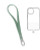 Silicone Braided Wrist Lanyard (0.4ft) (PINE NEEDLE GREEN)