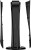Faceplate Cover (BLACK) (2 Piece Set) for PlayStation 5 Digital Edition (NO LOG