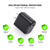 Esoulk USB C Wall Adapter (20W) (BLACK)