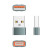 LDNIO LC150 USB Convertor USB C Female to USB A Male Adapter