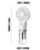 Bytech Handheld Spray Fan (WHITE)