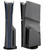 Faceplate Cover (BLACK) for PlayStation 5 Pro (Disc Edition) (NO LOGO)