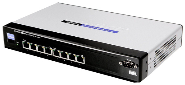 Cisco-Linksys SRW208 8-port 10/100 Ethernet Switch - Business Series