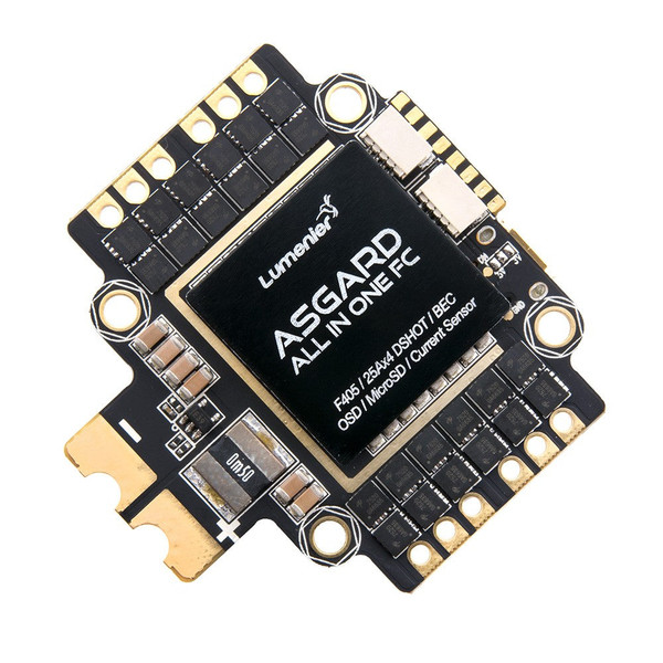 Asgard AIO Flight Controller (F4 FC, 4x 25A ESC, OSD, PDB, Curr)