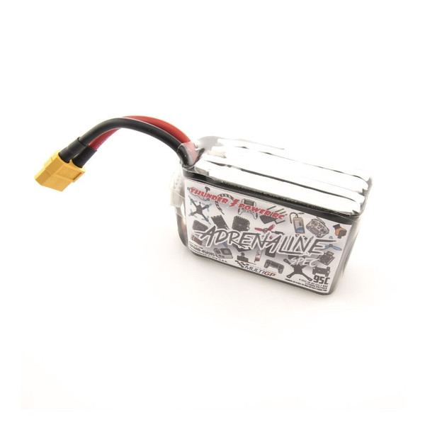 Thunder Power 1600mAh 4s 95c Adrenaline Series Lipo Battery