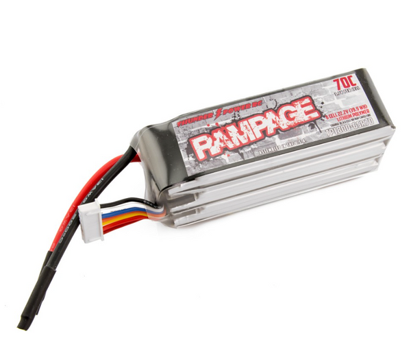 Thunder Power Rampage 1800mAh 6s 70c Lipo Battery