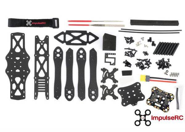 MR STEELE 5" ALIEN FRAME KIT + KISS PDB WITH OSD