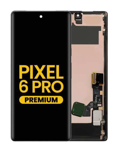 OLED OEM Google Pixel 6 Pro Display Touch Screen Digitizer + Frame W Finger