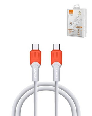 LDNIO LC601 USB C-C Charging Cable (ORANGE) (6ft) (100W)