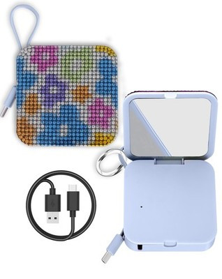 Bytech Whimsy Bling Power Bank (4000 mAh) (BLUE)