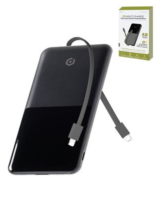 POMGEAR PD Multi Charge Portable Powerbank with Digital Display (BLACK) (10000m