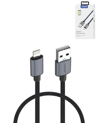 Onten USB A-L Charging Cable (3ft) (12W)