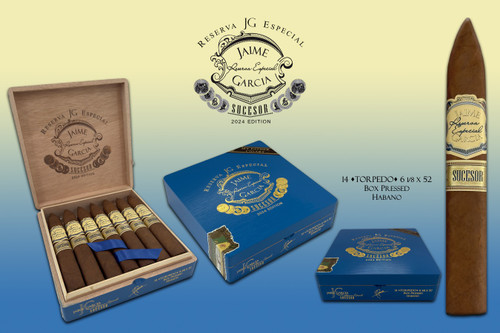 My Father Jaime Garcia Reserva Especial Sucesor Torpedo Box of 14