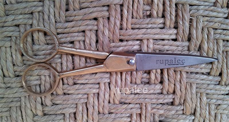 Handmade Embroidery Scissors Fair Trade rupalee