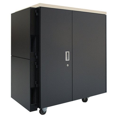 APC (AR4024IA) NetShelter CX 24U Secure Soundproofed Se