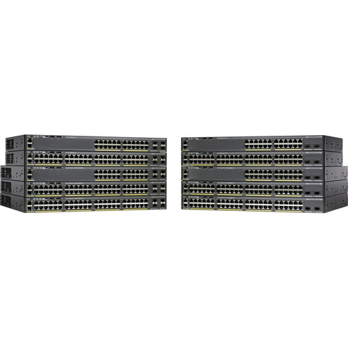 CISCO (C1-C2960X-24TS-L) Catalyst 2960-X 24 GigE, 4 x 1G SFP, LAN Base