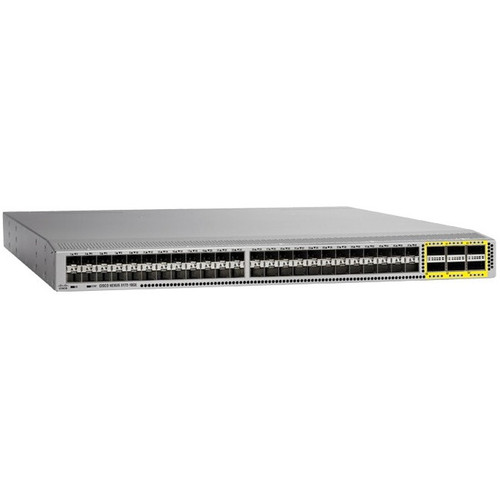 CISCO (N3K-C3172-BA-L3) Nexus 3172PQ, Rev Airflow (port side intake),AC P/S, LAN En