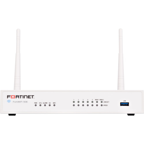 FORTINET (FWF-50E-2R) 7 X GE RJ45 PORTS (INCLUDING