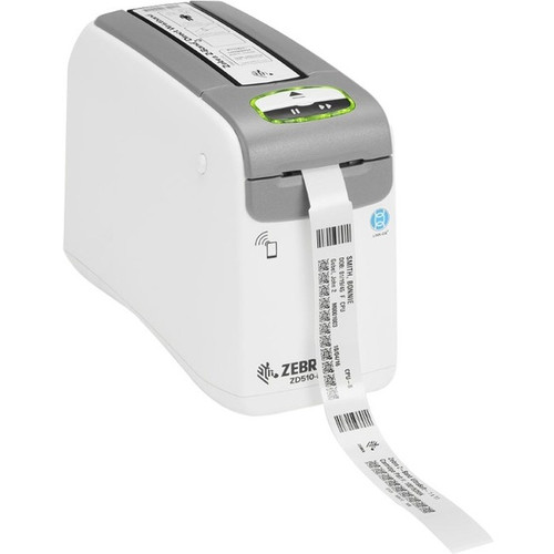 Zebra (ZD51013-D0PE00FZ) DT PRINTER ZD510 WRISTBAND ZPL II XML