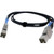 QNAP (CAB-SAS05M-8644) QNAP CAB-SAS05M-8644, MINI SAS CABLE (SFF-8644), 0.5M