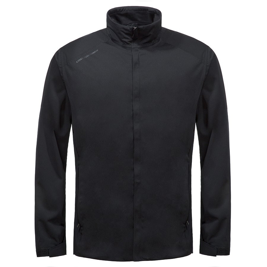 Cross Mens Pro Stretch Waterproof Golf Jacket Black London Pro Golf