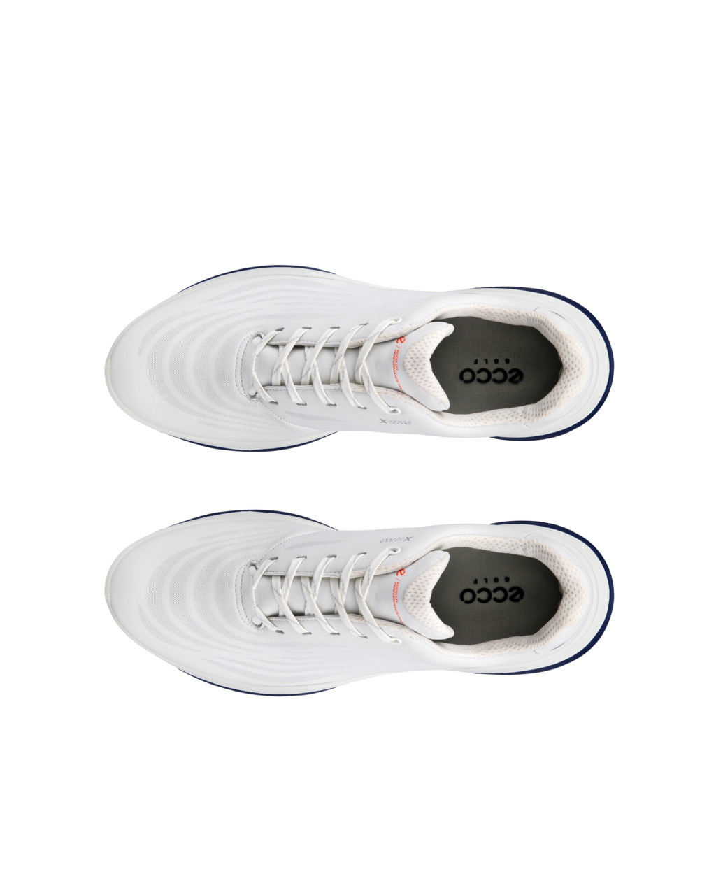 Ecco Mens LT1 Golf Shoes White Blue - London Pro Golf Ltd