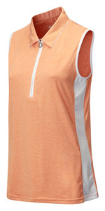 JRB Ladies Melange Short Sleeved Golf Shirt JRB Ladies Melange Short Sleeved Golf Shirt