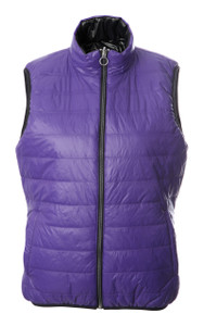 JRB Ladies Golf Gilet Bodywarmer Reversible Purple Black JRB Ladies Golf Gilet Bodywarmer Reversible Purple Black