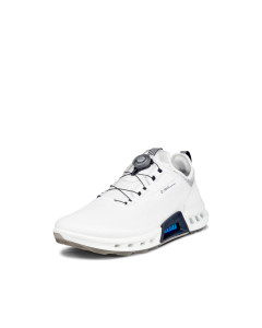 Ecco Mens Biom C4 Boa Golf Shoes White Black