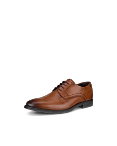 Ecco Men's Melbourne Derby Shoes Amber Ecco Men's Melbourne Derby Shoes Amber