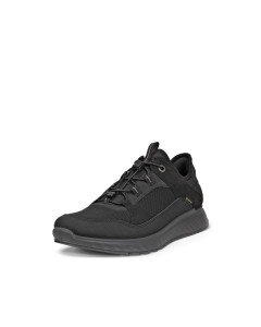 Ecco Men's Exostride Gore-Tex Textile Trainer Black