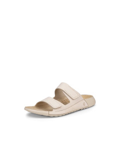 Ecco Women's Cozmo 2 Strap Flat Sandal Limestone